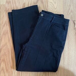 Ann Taylor Straight Black Pants Size 2